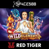 slot Wild Elements Red Tiger